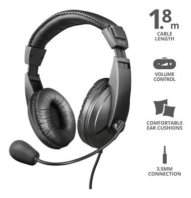 Trust - Quasar USB Headset