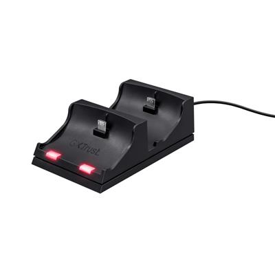 TRUST Base de carga joystick PS4 GXT 235