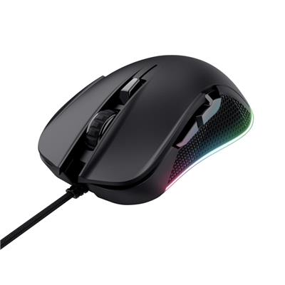 Mouse Gaming RGB Trust Ybar GXT 922 Negro