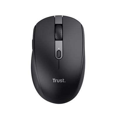 Mouse Inalambrico Recargable Tust Ozaa RF+Bluetooth - Negro