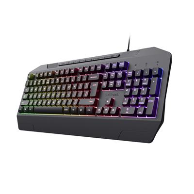 TRUST Evocx Teclado Gaming iluminado GXT 836 USB Black
