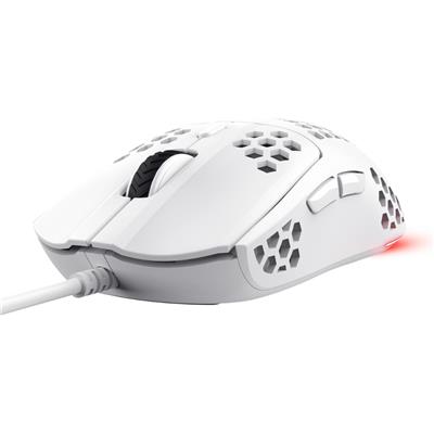 Mouse Gaming RGB Trust Helox GXT 928 Blanco
