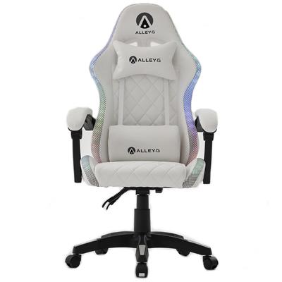 Silla Gaming MAX AG21W - AlleyG - Blanca - RGB