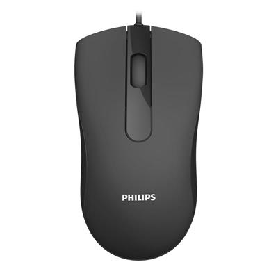 Mouse USB Philips M101 1000dpi Negro