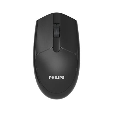 Mouse Inalambrico USB Philips Serie 3000 - 1600dpi - Negro