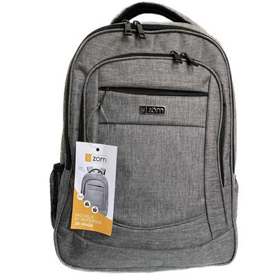 ZOM MOCHILA ZB-304 GA Gray 15,6