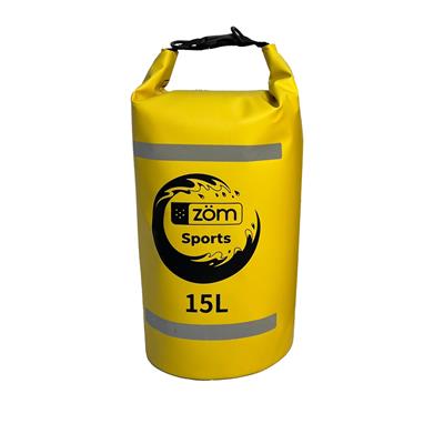 Bolso Estanco Tritón Zom Sports 15 L - Amarillo - Reflectivo