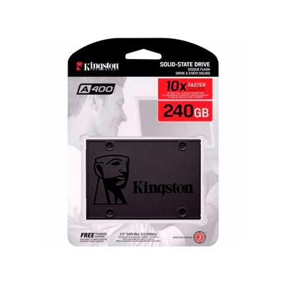 DISCO SOLIDO SSD 240GB KINGSTON A400  PLUS 10X FAS