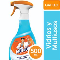 MR MUSCULO VIDRIOS Y MULTIUSO GAT 500 ML